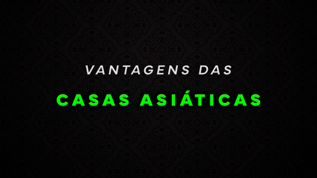 muro preto com escrito "vantagens das casas asiáticas"